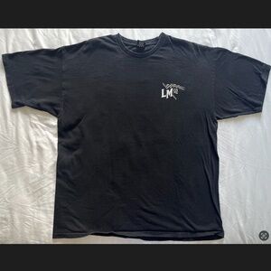 Loser Machine Company LMC Men’s T-shirt XL Black Short Sleeve Destory the future